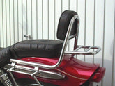 Fehling Sissy Bar, made of tube, with pad and carrier | 7458 RG