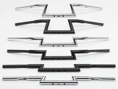 Fehling "Z"-Fatbar, flat, small, black | 7750 L Z 7