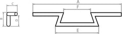 Fehling "Z"-Handlebar, high, wide, black | 7761 L Z 10