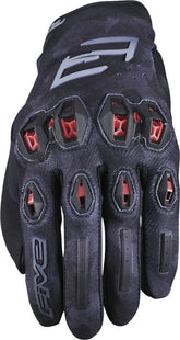 FIVE Gloves Stunt Evo 2 camo black-red | F022007-323