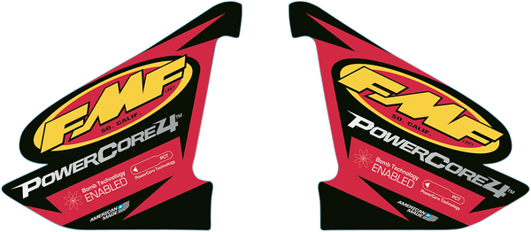 FMF Powercore 4 Decal Repl | 012637