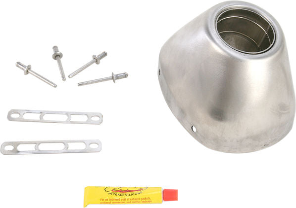 FMF End Cap Rplc S/S Rct | 040641