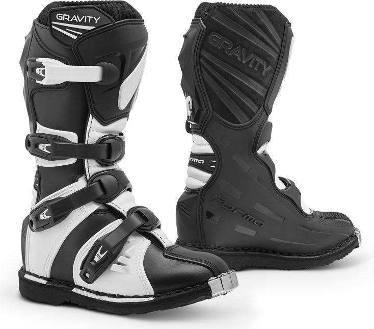Forma Gravity Standard Off-Road Kid Fit, Black/White | FORC550-9998