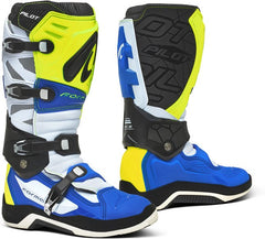 Forma Pilot Standard Off-Road Fit, Yellow Fluo/White/Blue | FORC590-789811