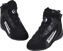 FURYGAN V4 EASY D3O SHOES BLACK-WHITE | 3135-143