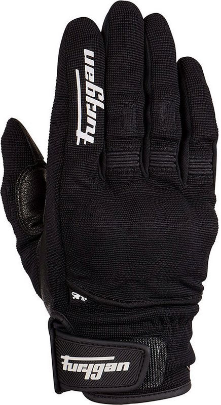 Furygan JET LADY D3O LADY SUMMER GLOVES, Black-White | 4486-143