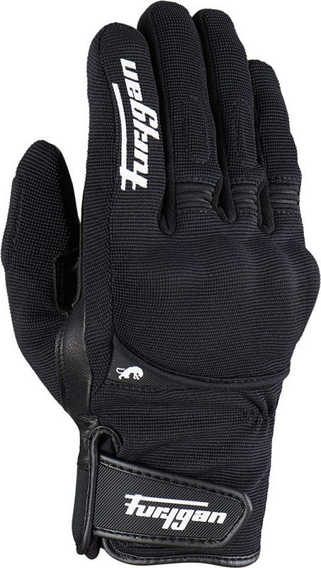 Furygan JET ALL SEASON D30 MEN ALL SEASONS GLOVES with insert, Black-White | 4531-143