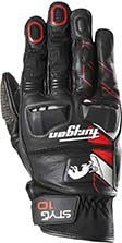 FURYGAN STYG 10 GLOVES BLACK-WHITE-RED | 4608-169