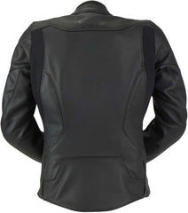 FURYGAN LIVIA LEATHER JACKETS BLACK-BLACK | 6029-117