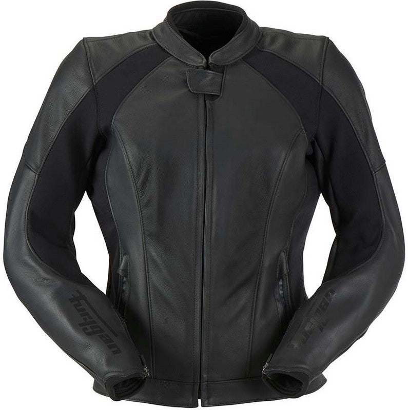 FURYGAN LIVIA LEATHER JACKETS BLACK-BLACK | 6029-117