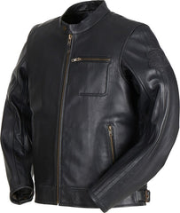 FURYGAN LAUDACIEUX LEATHER JACKETS BLACK | 6032-1