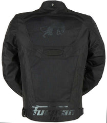 FURYGAN ATOM VENTED EVO TEXTILE JACKETS BLACK-BLACK | 6460-117