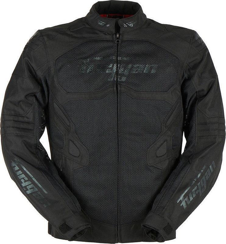 FURYGAN ATOM VENTED EVO TEXTILE JACKETS BLACK-BLACK | 6460-117