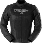 FURYGAN WB08 VENTED PLUS TEXTILE JACKETS BLACK-WHITE | 6482-143