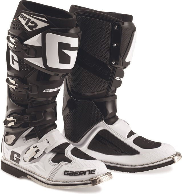 GAERNE BOOTS SG-12 BLACK WHITE | 2174-014
