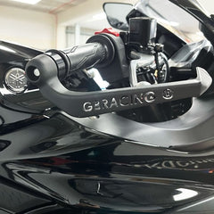 GBRacing Brake Lever Guard 18mm insert with 10mm Spacer, 7mm bush, 160mm. | BLG-18-S10-B7-A160-GBR