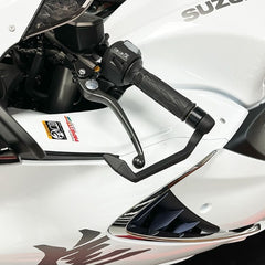 GBRacing M12 Threaded Clutch Lever Guard, 15mm Spacer Bar end, 160mm. | CLG-M12-S15-A160-GBR