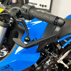 GBRacing M12 Threaded Clutch Lever Guard, 5mm Spacer Bar end, 160mm. | CLG-M12-S5-A160-GBR