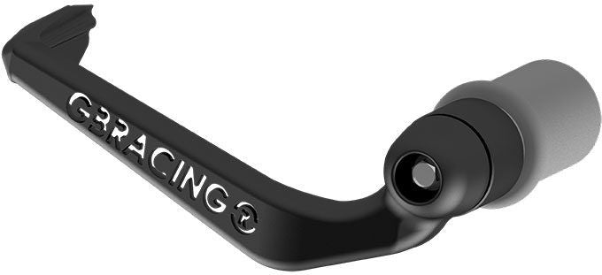 GBRacing M5 THREADED CLUTCH LEVER GUARD, 20MM SPACER BAR END AND 5MM BUSH, 160MM. | CLG-M5-S20-B5-A160-GBR