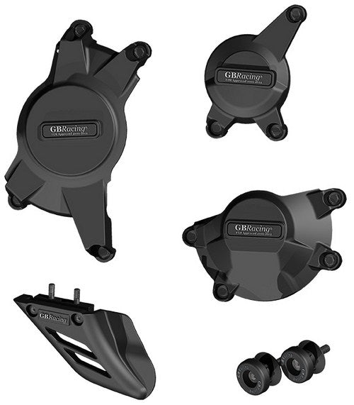 GBRacing Motorcycle Protection Bundle STOCK & KIT | CP-GSXR1000-K9-CS-GBR