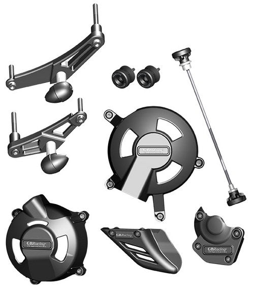 GBRacing STOCK Motorcycle Protection Bundle. 8mm Paddock Stand | CP675-CS-8-GBR