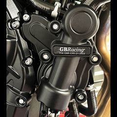 GBRacing GSX-8S M3 & V-Strom 800DE Secondary Water Pump Cover 2023 | EC-GSX-8S-M3-5-GBR