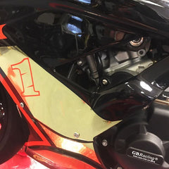 GBRacing S1000RR Frame Protector Set M6, 2019-2022 | FP-S1000RR-2019-SET-GBR
