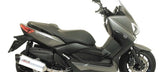 GIANNELI YAMAHA X-MAX 400 '13-'15 IPERSPORT ALUMI NIUM DARK SILENCER WITH CARBON END CAP | 73684B2Y