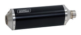 GIANNELI GILERA GP 800 '08/10 - APRILIA SRV 850 ' 12 IPERSPORT BLACK ALUMINIUM SILENCER | 73744B6