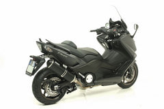 GIANNELI YAMAHA T-MAX 530 '12 FULL SYSTEM WITH BL ACK ALUMINIUM SILENCER | 73790B6K
