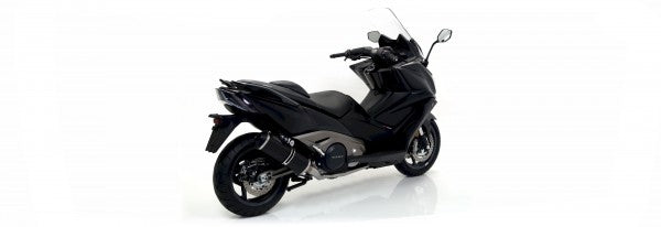 GIANNELI KYMCO AK 550 2017 IPERSPORT BLACK ALUMIN IUM SILENECR WITH RACING LINK PIPE | 73827B6S