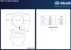 2DGT adjustable handlebar brackets