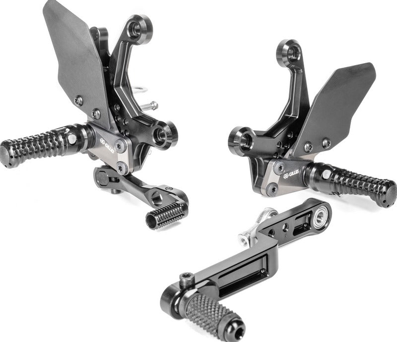 Footrest system AS31GT3 black