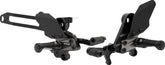 Footrest system AS31GT3 black