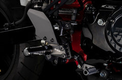 Footrest system AS31GT3 black