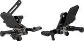 Footrest system AS31GT3 black