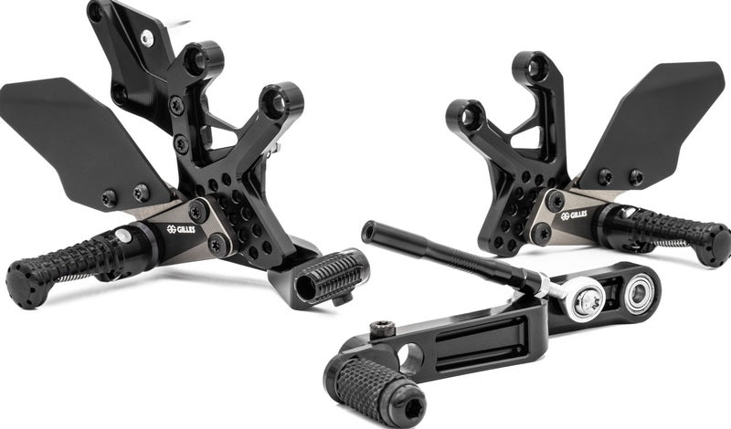 Footrest system AS31GT3 black
