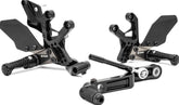 Footrest system AS31GT3 black
