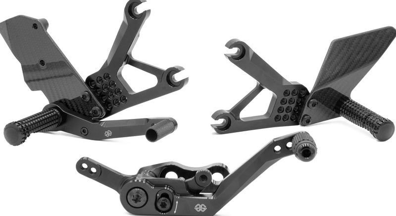 Footrest system AS31GT3 Yamaha black