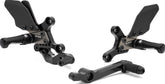 Footrest system AS31GT3 black