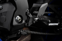 Footrest system AS31GT3 black