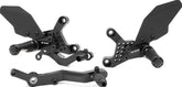 Footrest system AS31GT3 black