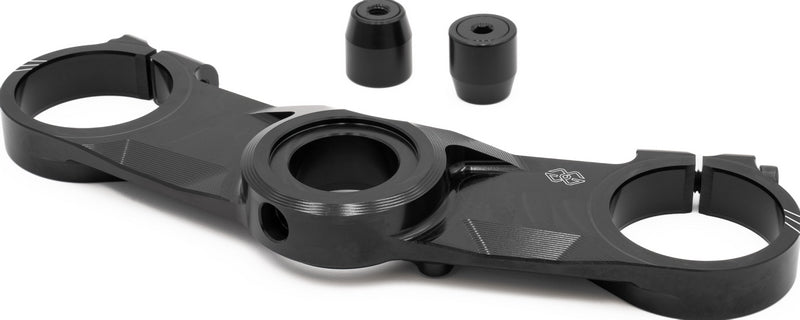Upper triple clamp black