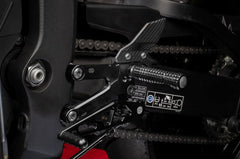 Footrest system FXR black