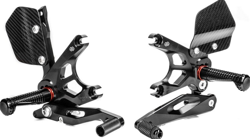 Footrest system FXR black