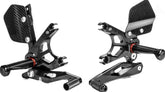 Footrest system FXR black