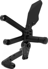 Footrest system FXR black