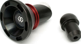 GTA front axle protector, black-red