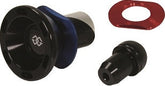GTA rear axle protector, black-red