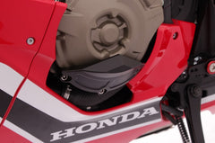 Engine guard left, black